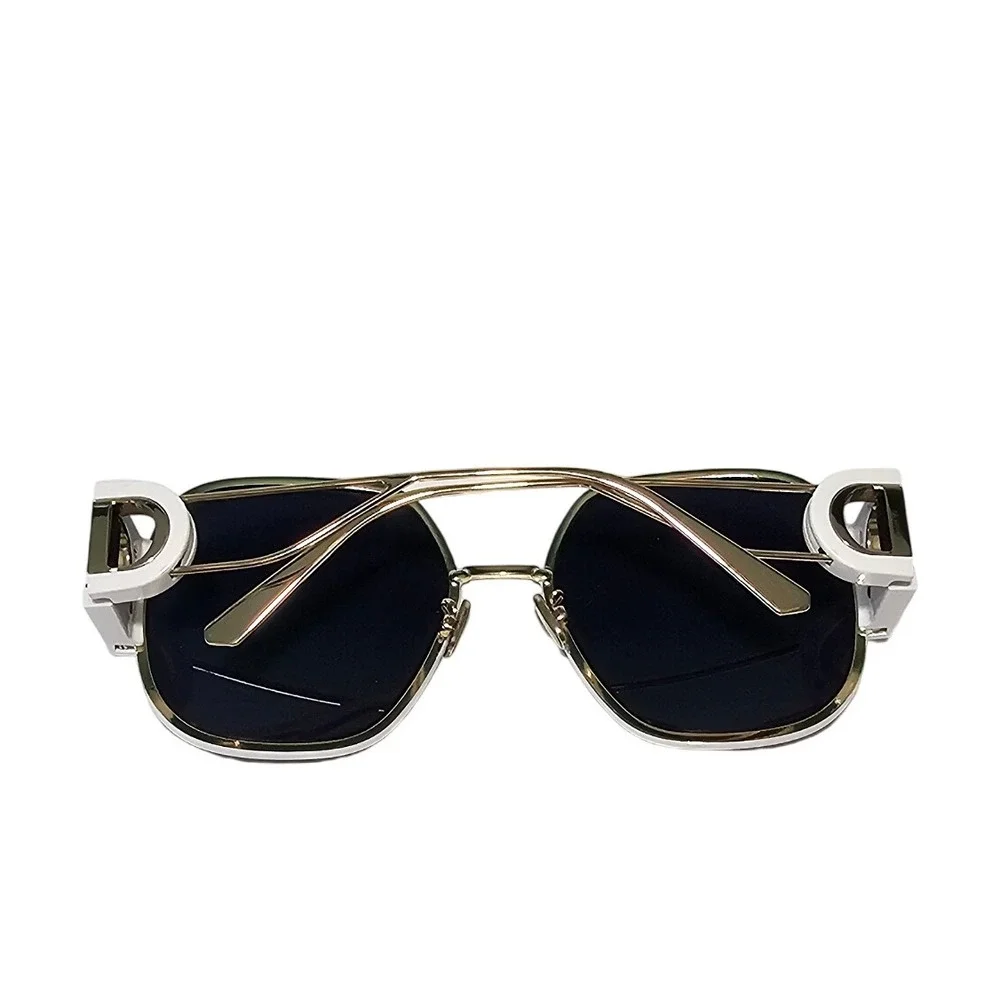 Christian Dior 30Montaigne SU 96H5 58 Sunglasses in White and‎ Gold.
